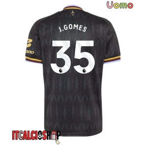 Aston Villa Joao Gomes #35 Seconda Maglia 2026-27 Manica Corta